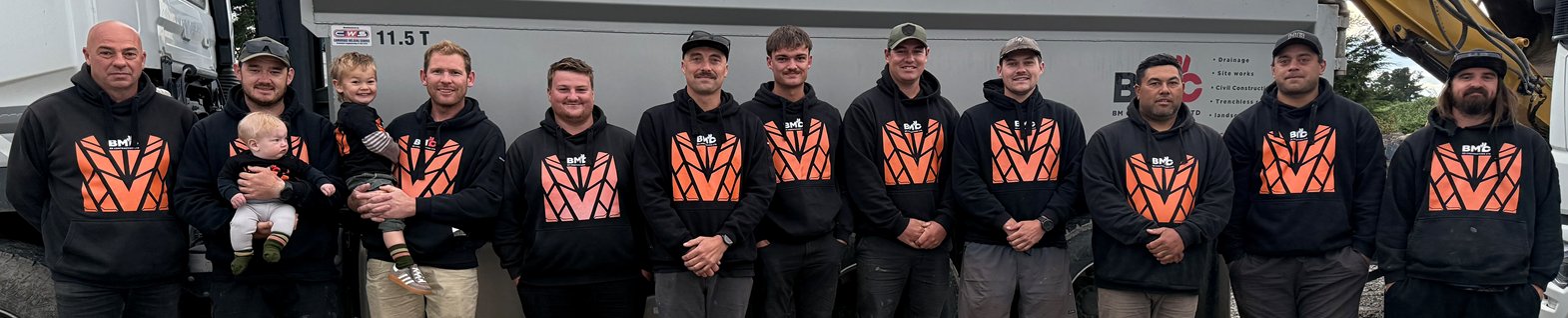 BM Contracting team lineup